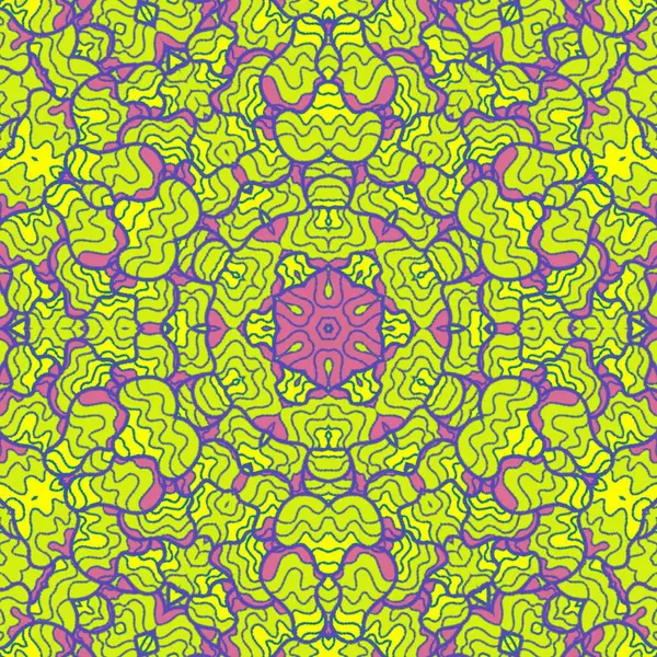 El çizimi soyut Mandala, taş tasarımı, arkaplan, baskı, sanat