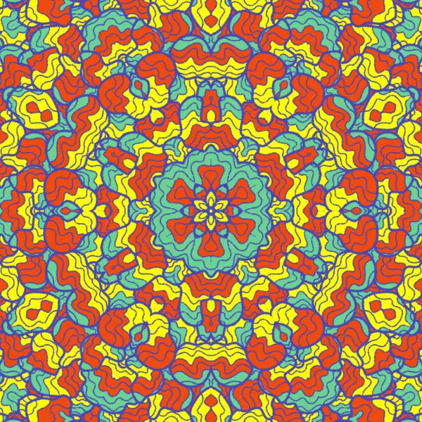 El çizimi soyut Mandala, taş tasarımı, arkaplan, baskı, sanat