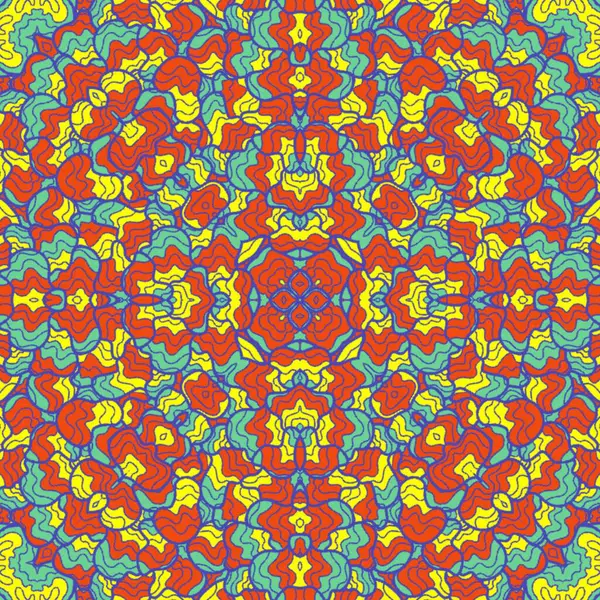 El çizimi soyut Mandala, taş tasarımı, arkaplan, baskı, sanat