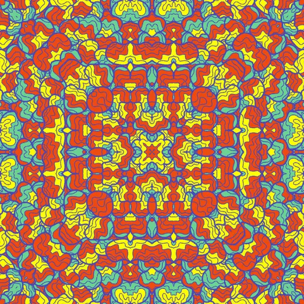 El çizimi soyut Mandala, taş tasarımı, arkaplan, baskı, sanat