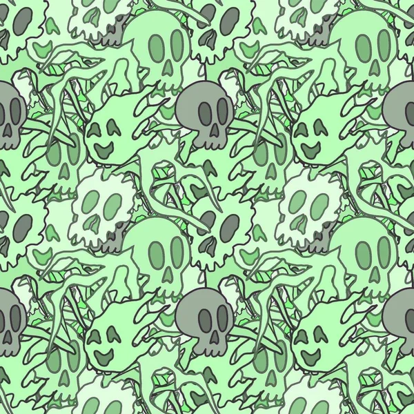 El çizimi kafatası arka plan sanatı, hip-hop tasarımı, kaykay tasarımı, şehir tarzı, tişört tasarımı, desen tasarımı, baskı, sanat.