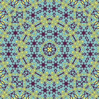 Soyut İslami mandala sanatı, Arapça, lüks, zarif, ambalaj veya davetiye kartı.