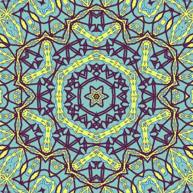 Soyut İslami mandala sanatı, Arapça, lüks, zarif, ambalaj veya davetiye kartı.