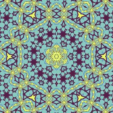 Soyut İslami mandala sanatı, Arapça, lüks, zarif, ambalaj veya davetiye kartı.