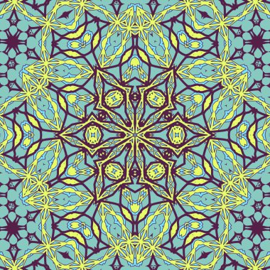 Soyut İslami mandala sanatı, Arapça, lüks, zarif, ambalaj veya davetiye kartı.