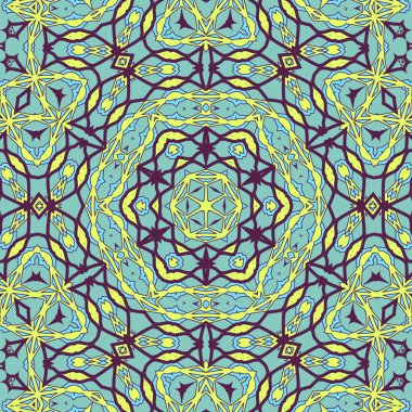 Soyut İslami mandala sanatı, Arapça, lüks, zarif, ambalaj veya davetiye kartı.