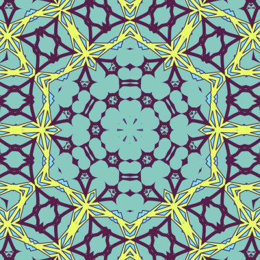 Soyut İslami mandala sanatı, Arapça, lüks, zarif, ambalaj veya davetiye kartı.