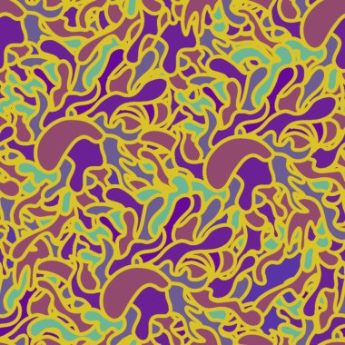 El çizimi yaz soyut arka plan sanatı. tekstil ve yüzey tasarımı, grafiti sanatı, deniz yaşamı.