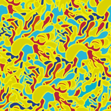 El çizimi yaz soyut arka plan sanatı. tekstil ve yüzey tasarımı, grafiti sanatı, deniz yaşamı.