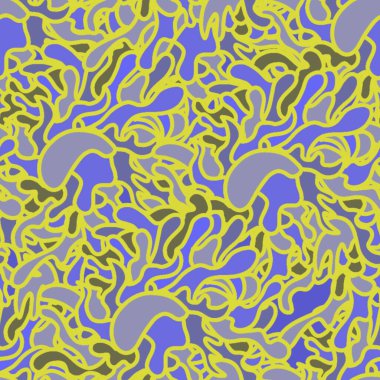 El çizimi yaz soyut arka plan sanatı. tekstil ve yüzey tasarımı, grafiti sanatı, deniz yaşamı.