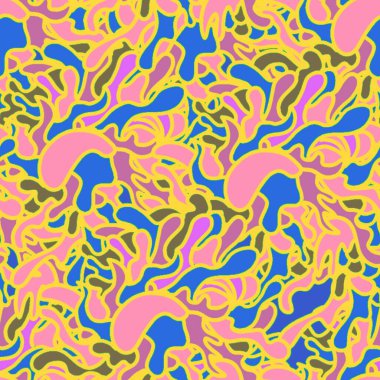 El çizimi yaz soyut arka plan sanatı. tekstil ve yüzey tasarımı, grafiti sanatı, deniz yaşamı.