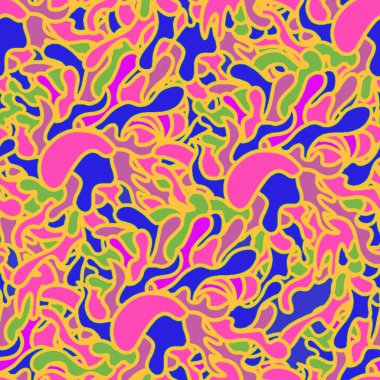 El çizimi yaz soyut arka plan sanatı. tekstil ve yüzey tasarımı, grafiti sanatı, deniz yaşamı.