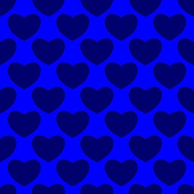 Sevgililer Günü için kusursuz kalp deseni ya da Anneler Günü kutlamaları, arka plan tasarımı, karalamalar, baskı, sanat.