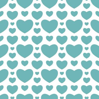 Sevgililer Günü için kusursuz kalp deseni ya da Anneler Günü kutlamaları, arka plan tasarımı, karalamalar, baskı, sanat.