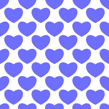 Sevgililer Günü için kusursuz kalp deseni ya da Anneler Günü kutlamaları, arka plan tasarımı, karalamalar, baskı, sanat.