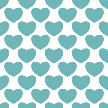 Sevgililer Günü için kusursuz kalp deseni ya da Anneler Günü kutlamaları, arka plan tasarımı, karalamalar, baskı, sanat.