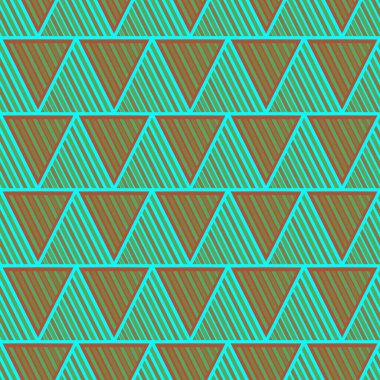 El çizimi üçgensiz desen, tekrarlanan desen, arka plan tasarımı, t-shirt tasarımı, çizim, duvar kağıdı, baskı, sanat.