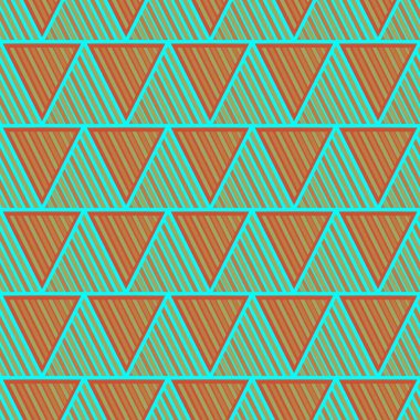 El çizimi üçgensiz desen, tekrarlanan desen, arka plan tasarımı, t-shirt tasarımı, çizim, duvar kağıdı, baskı, sanat.