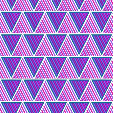 El çizimi üçgensiz desen, tekrarlanan desen, arka plan tasarımı, t-shirt tasarımı, çizim, duvar kağıdı, baskı, sanat.