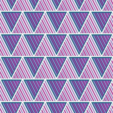 El çizimi üçgensiz desen, tekrarlanan desen, arka plan tasarımı, t-shirt tasarımı, çizim, duvar kağıdı, baskı, sanat.