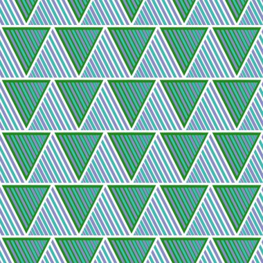 El çizimi üçgensiz desen, tekrarlanan desen, arka plan tasarımı, t-shirt tasarımı, çizim, duvar kağıdı, baskı, sanat.