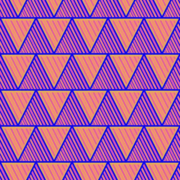 El çizimi üçgensiz desen, tekrarlanan desen, arka plan tasarımı, t-shirt tasarımı, çizim, duvar kağıdı, baskı, sanat.