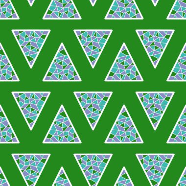 El çizimi üçgensiz desen, tekrarlanan desen, arka plan tasarımı, t-shirt tasarımı, çizim, duvar kağıdı, baskı, sanat.