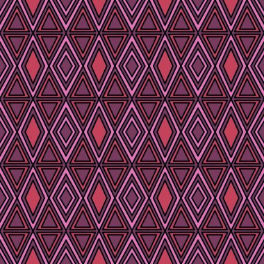 El çizimi üçgensiz desen, tekrarlanan desen, arka plan tasarımı, t-shirt tasarımı, çizim, duvar kağıdı, baskı, sanat.