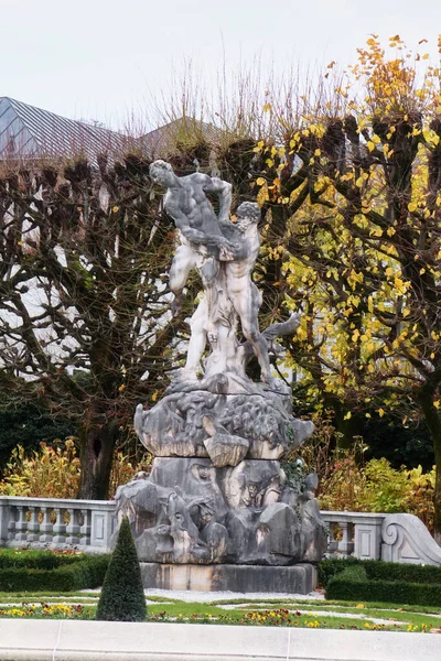 Salzburg Avusturya Kasım 2019 Salzburg Daki Mirabell Palace Gardens Başka — Stok fotoğraf