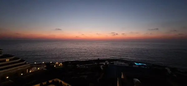 Malta şehrinin manzarası