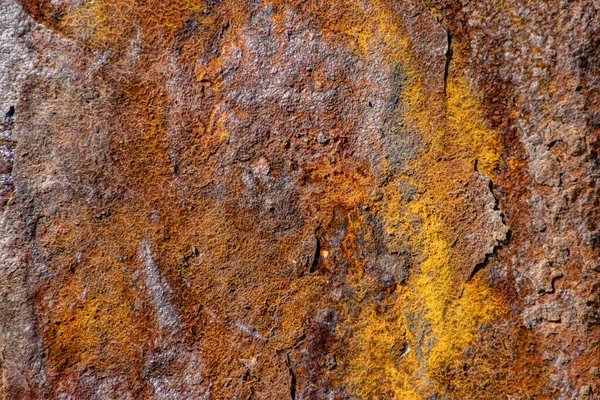 Metallic Orange Rust Texture Grunge Abstract Background — Foto Stock