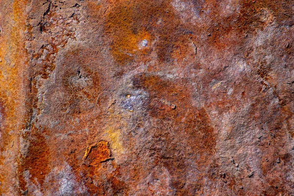 Metallic Orange Rust Texture Grunge Abstract Background — Fotografia de Stock