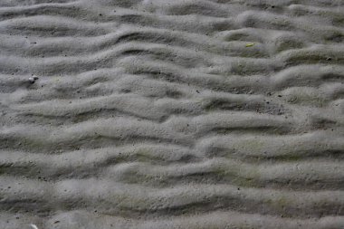 Wet abstract sand pattern for background