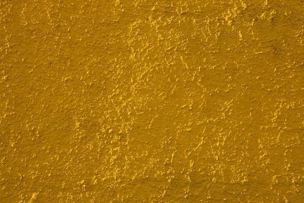 Golden yellow colored abstract wall background with textures of different shades of yellow