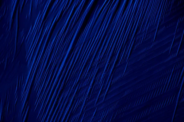 青抽象的なプラスチック箔の背景と3D効果と泡 — ストック写真