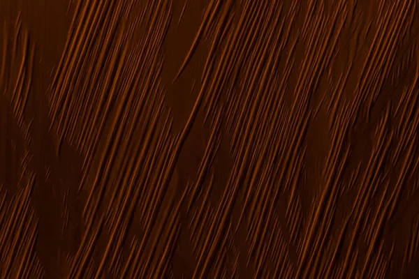 Copper abstract plastic foil background with 3d effect and bubbles