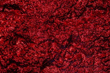 Kırmızı metalik kabataslak duvar arkaplan dokusu