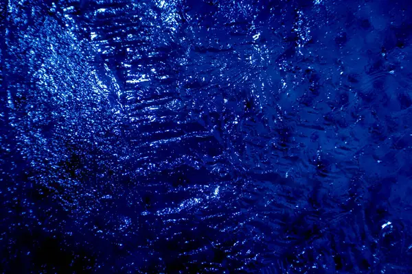 Blau Abstrakt Eis Textur Hintergrund Stockfoto