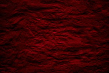 Crimson red colored abstract wall background with textures of different shades of red clipart