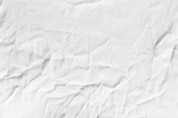 Cinza Branco Crumpled Kraft Fundo Papel Textura — Fotografia de Stock