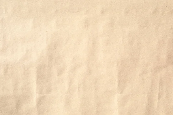 Bruine Verfrommelde Papiertextuur — Stockfoto