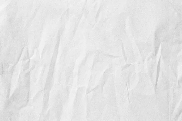 Superficie Della Texture Della Carta Stropicciata Bianca Macro — Foto Stock