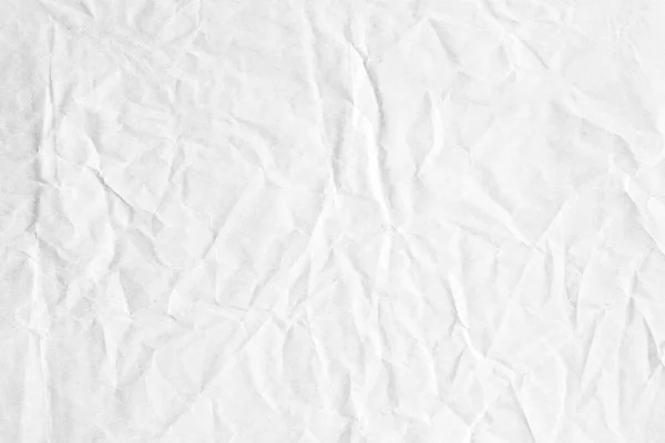 Μακρο Λευκή Χάρτινη Υφή Φυσική Τσαλακωμένη Επιφάνεια — Φωτογραφία Αρχείου