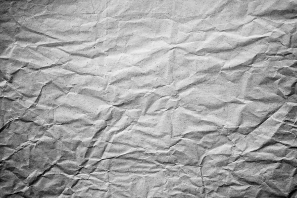 Macro Dark Grey Crumpled Paper Texture Surface — Stock Photo, Image