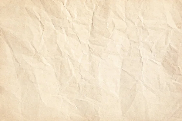 Eski Kahverengi Buruşmuş Kağıt Dokusu — Stok fotoğraf