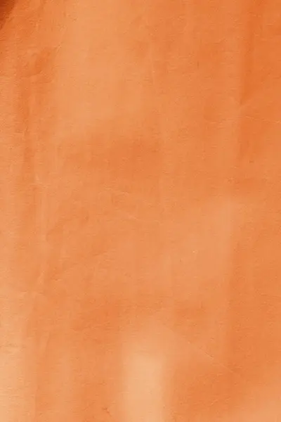 Surface Verticale Orange Froissée Texture Papier Gros Plan — Photo