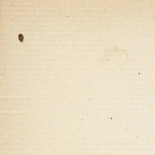 線と汚れ紙の質感の正方形のクラフトカートンボックス — ストック写真