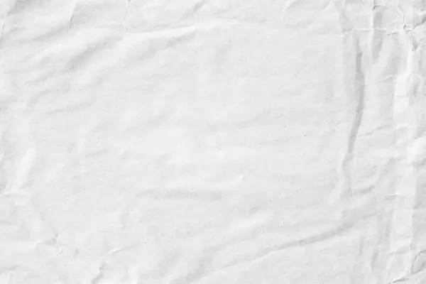Textura Papel Lona Arrugada Blanca Con Grano —  Fotos de Stock