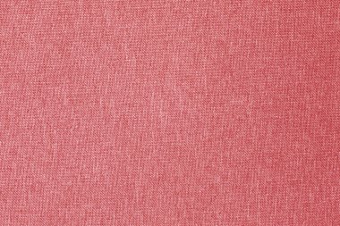 Kırmızı örülmüş pamuk kumaş dokusu