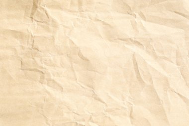 Eski buruşuk kahverengi kağıt dokusu